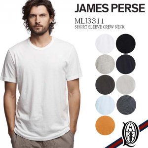 JAMES PERSE メンズ半袖クルーネックカットソー MLJ3311 9色