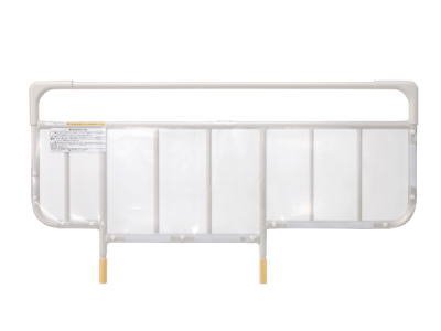 クリアカバー付きベッドサイドレール標準サイズ　２本組み（アイボリー）.｜補助用具（サイドレール） - パラマウントベッドの専門通販