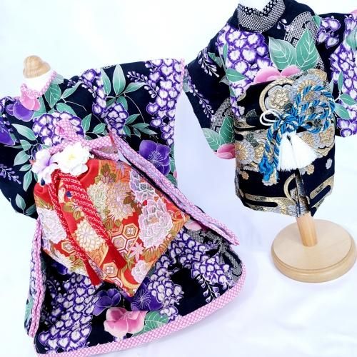 犬用の振袖　総絞り着物　犬用着物 ofurisode_2_h1p2.jpg