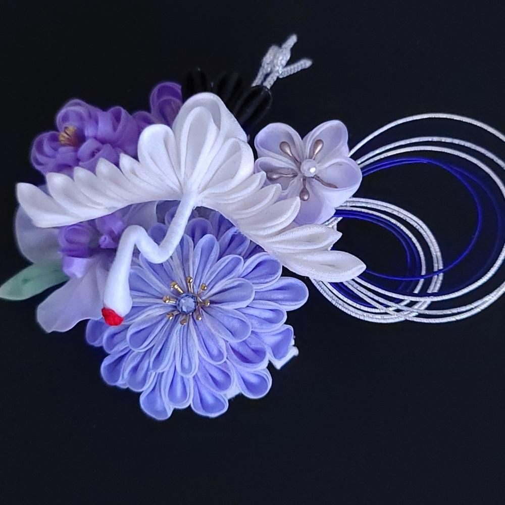 ☆ちりめん・つまみ花・水引・ミニチュア・羽織袴・着物・ジャンピング猫・滅チャーム ☆ちりめん・つまみ花・水引・ミニチュア・羽織袴・着物