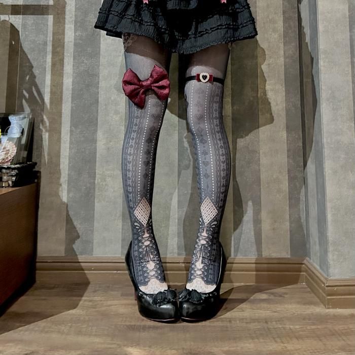 Ankle Decoration Diamond&Club -Black- - 【公式】abilletage