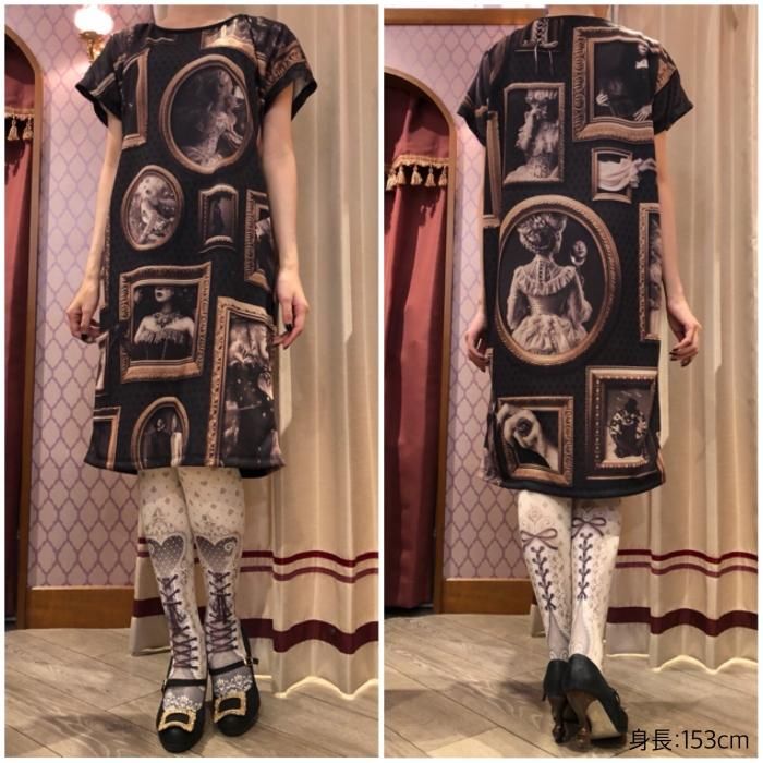 FrameシリーズTシャツワンピース（Big frame） - 【公式