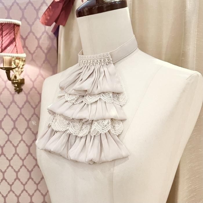 フリルジャボ（アイボリー) - 【公式】abilletage アビエタージュ