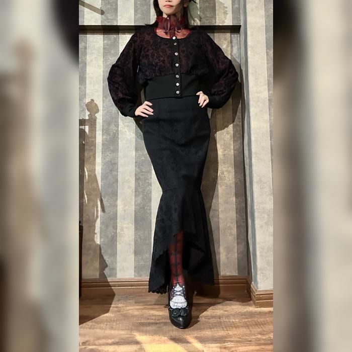 abilletage Oriental Queen オーバースカート レッド corset tights ORIENTAL -RED- - 【公式】abilletage アビエ