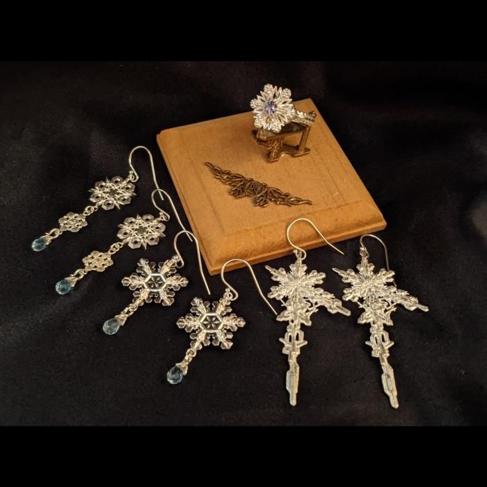 Gimmel Garden】The Snow Queen 銀華 耳飾り - 【公式