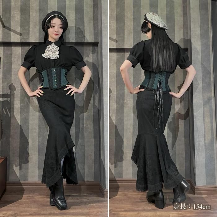 size3即納可能】Isabelleドレスミニショートコルセット(ディープ