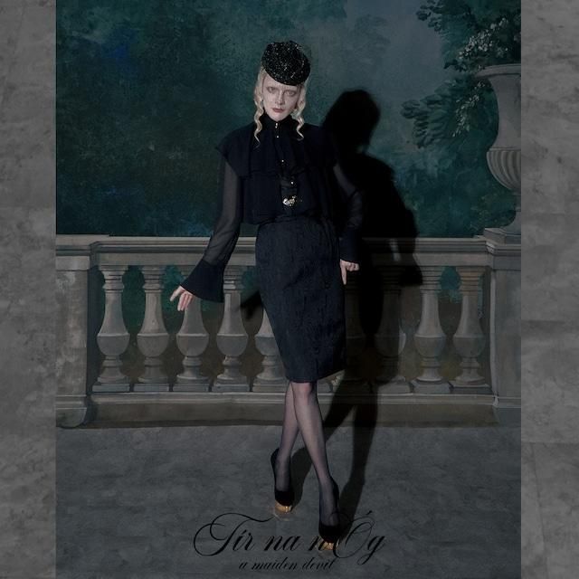 【Medenius】 Keyhole Tight Skirt - 【公式】abilletage　アビエタージュ 　コルセット通販