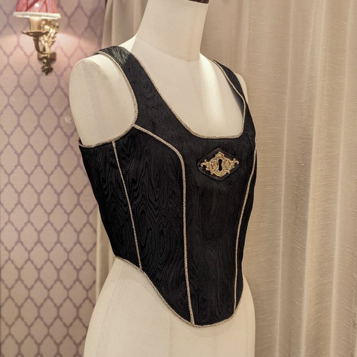 a maiden devil】 Tir na nOg Bustier（Black） - 【公式】abilletage