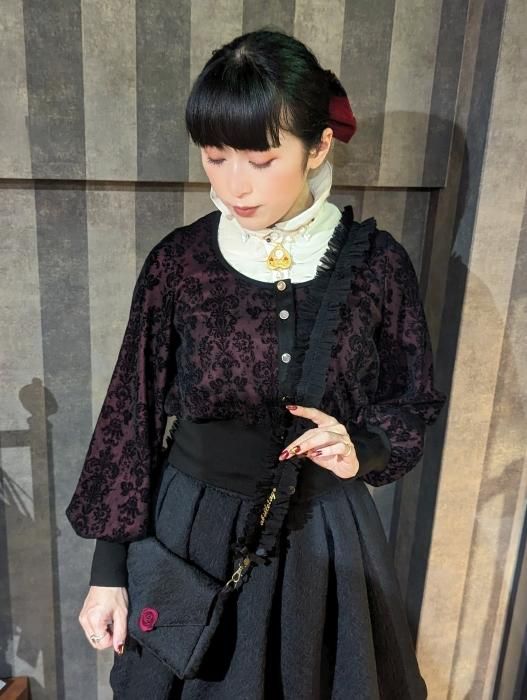 受注生産】チュールフリルストラップ（ブラック） - 【公式