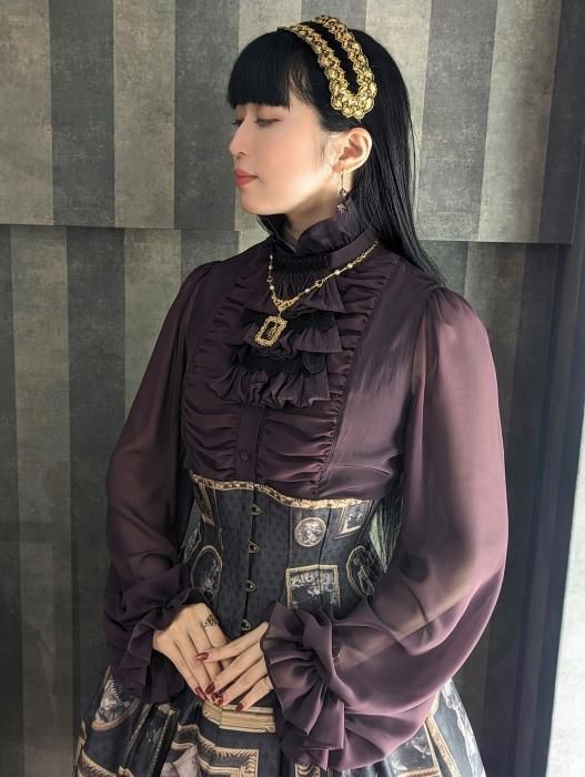 フリルジャボ（パープル） - 【公式】abilletage アビエタージュ