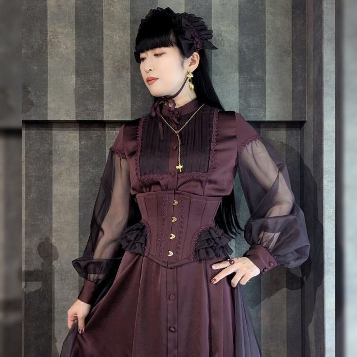 アビエタージュ abilletage ドーリーシャンタン ショート コルセット size3 即納可能】Dorothy ミニショートコルセット（ブラック