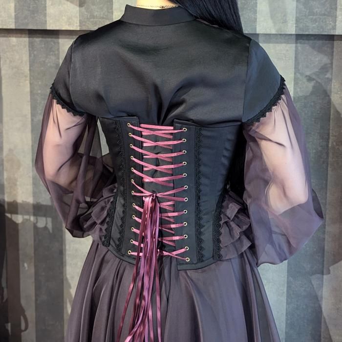 size4即納可能】Dorothy ロングコルセット（パープル） - 【公式