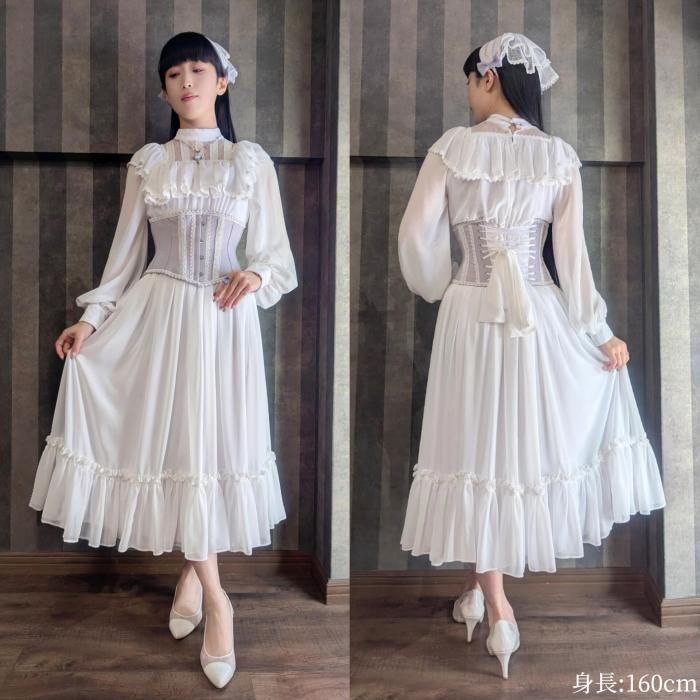 即納可能】リリーガーデンヘッドドレス（ミスティラベンダー