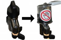 ガスの元栓（もとせん）用鍵ロック ● ガス栓（せん）さわれま栓（せん）●３桁ダイヤル鍵ロックセット