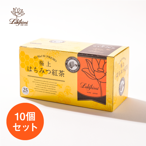 10 Lakshimi<br>Te' Miel SUPREMO®<br>極上はちみつ紅茶 10個セット