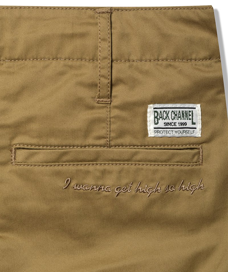 -Back Channel-STRETCH CHINO SHORTS