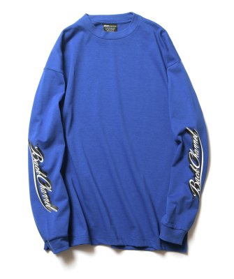 <img class='new_mark_img1' src='https://img.shop-pro.jp/img/new/icons50.gif' style='border:none;display:inline;margin:0px;padding:0px;width:auto;' />-Back Channel-SLEEVE PRINT LONG SLEEVE T