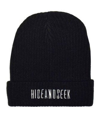 -Hide&Seek-Logo Knit CAP(22aw)