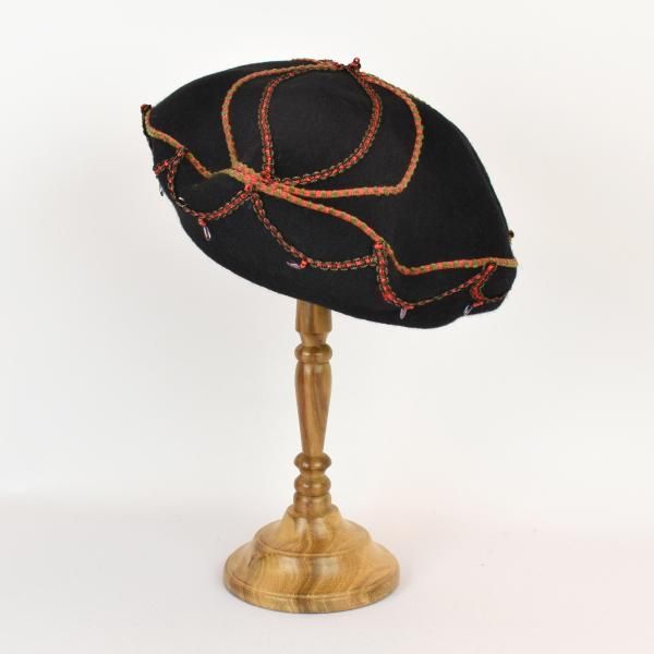 ノゾミイシグロ　ベレー帽　新品未使用 ベレー Beret TAKAHIROMIYASHITATheSoloist. SS24 ブラック