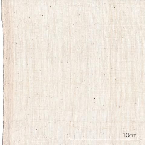 綿カディ生地（手織り） - 紡ぎ車と世界の原毛アナンダ