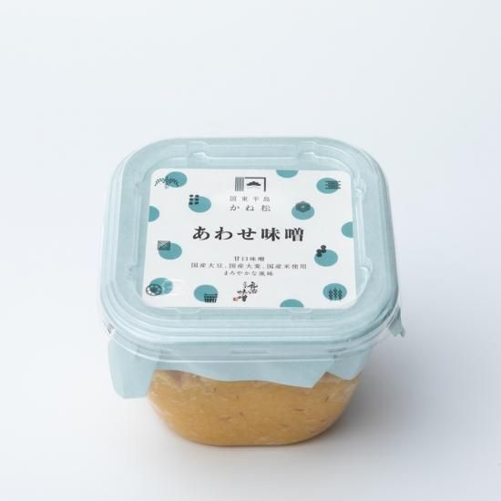 二代目礼治味噌あわせ味噌 500g - 国東半島かね松 ショップサイト