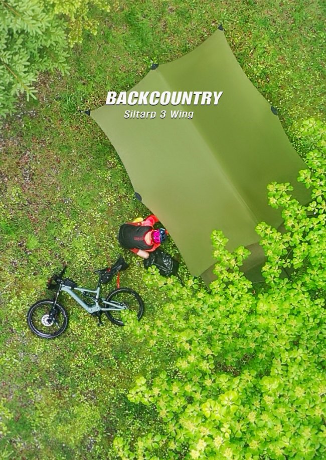 【BACKCOUNTRYバックカントリー】 Sil-Tarp3 シルターフ3 四角 ウイング＜送料無料＞