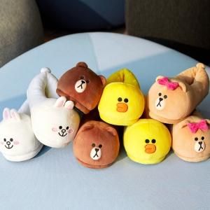 Line Friends韓国公式グッズ Line Friends サリー人形スリッパ イイコレ 韓国仕入 輸入代行専門