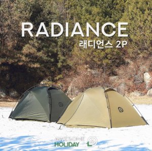 AWESOME HOLIDAY(アッサムホリデー)】 RADIANCE 2P+グランドシート付