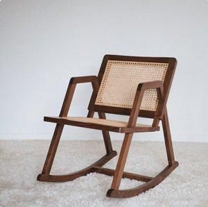 ڴڹ񥤥ƥꥢWALNUT RATAN ROCKING CHAIR  ʥåȺ ŷ饿 å󥰥ߡ