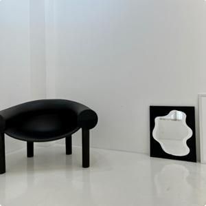 ڴڹ񥤥ƥꥢ CURVY INTERIOR SQURE MIRROR ӥ ƥꥢ ͳѤ ߥ顼ߡ