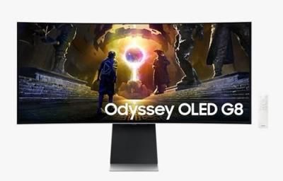 Samsung Odyssey OLED G8 (G85SD)(86.8cm)-Silver