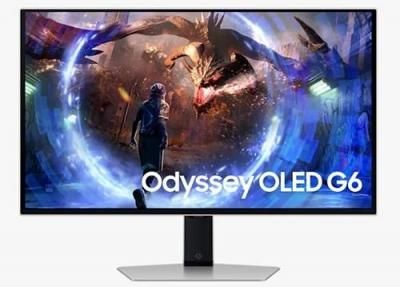 Samsung Odyssey OLED G6 (G60SD)(67.8cm)-Silver