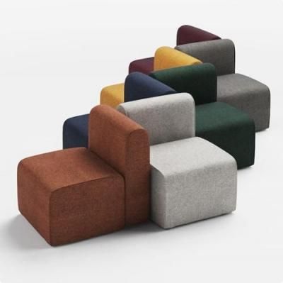 ڴڹ񥤥ƥꥢ FLUFFY 1-SEATER MODULAR FABRIC SOFA եåե 1ѥ⥸塼 ե֥åեߡ