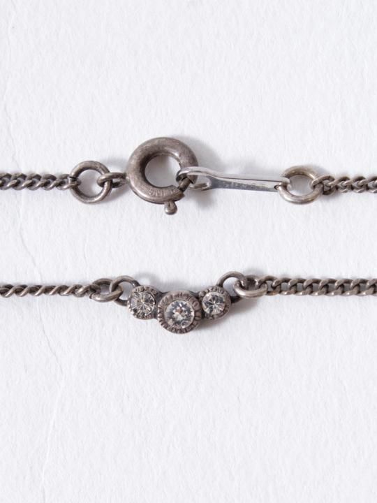 TROVE / TRIPLE STAR NECKLACE / SILVER photo