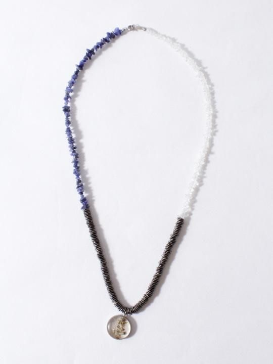 TROVE / DRY FLOWER NECKLACE / SALVIA photo