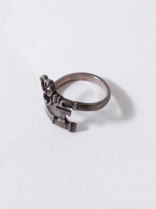 TROVE / ANTIQUE KEY RING / SILVER photo