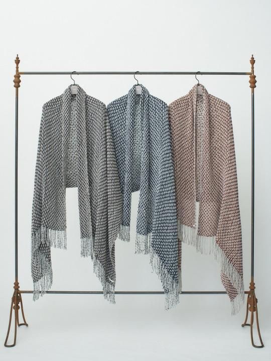 TROVE / MIX BLANKET / GRAY NAVY photo