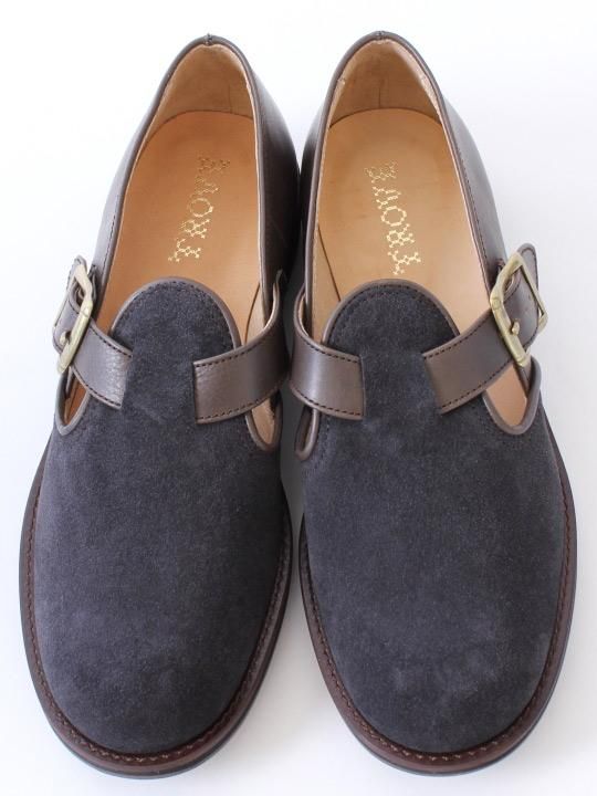 TROVE / STOROLL LEATHER SHOES ( SHOP LIMITED ) / CHARCOAL photo