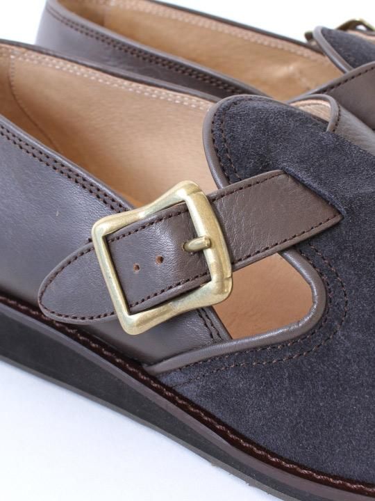 TROVE / STOROLL LEATHER SHOES ( SHOP LIMITED ) / CHARCOAL photo