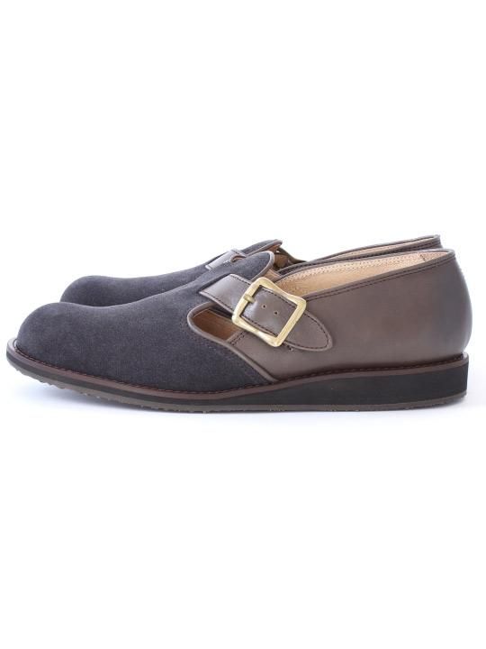 TROVE / STOROLL LEATHER SHOES ( SHOP LIMITED ) / CHARCOAL photo