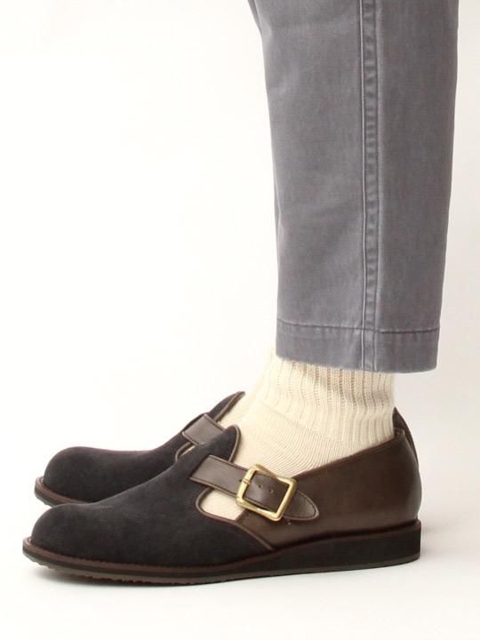 TROVE / STOROLL LEATHER SHOES ( SHOP LIMITED ) / CHARCOAL photo