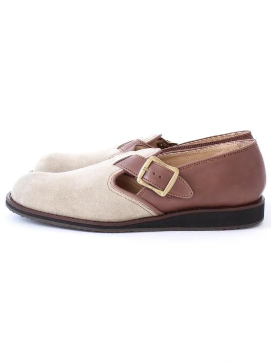 TROVE / STOROLL LEATHER SHOES ( SHOP LIMITED ) / GRAY BROWN photo
