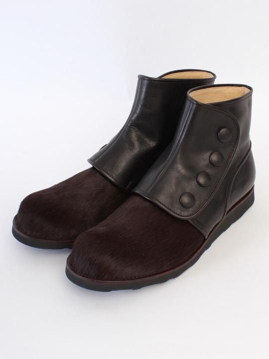 TROVE / POROMIES BOOTS ( COW FUR ) / BROWN photo