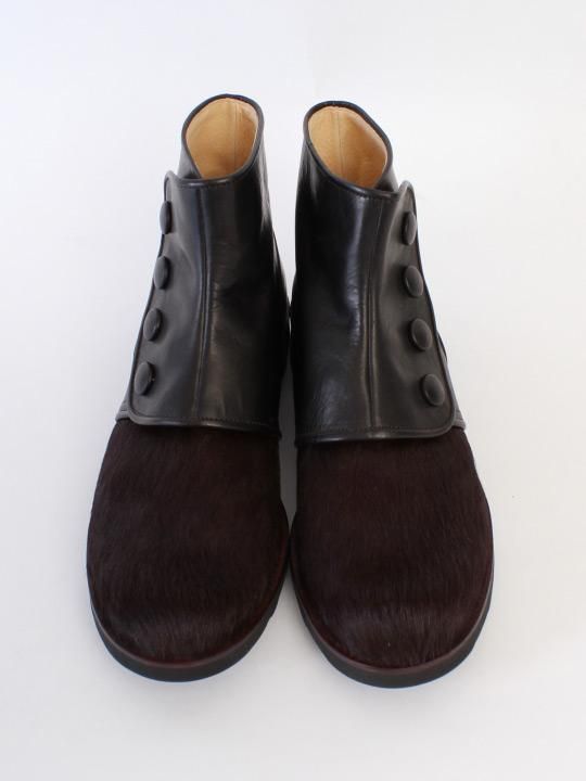 TROVE / POROMIES BOOTS ( COW FUR ) / BROWN photo