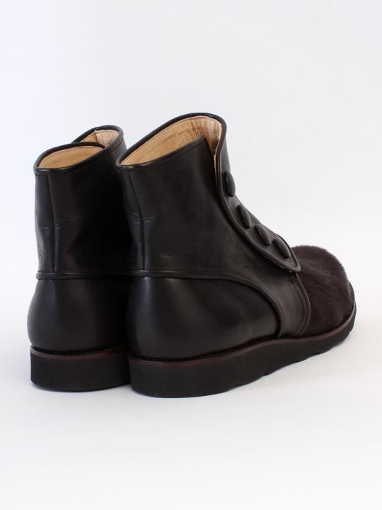 TROVE / POROMIES BOOTS ( COW FUR ) / BROWN photo