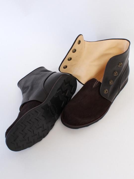 TROVE / POROMIES BOOTS ( COW FUR ) / BROWN photo