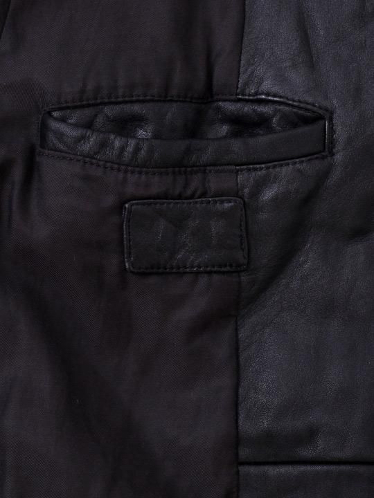 【予約商品】TROVE / SOLUMN LEATHER BLOUSON / BLACK photo