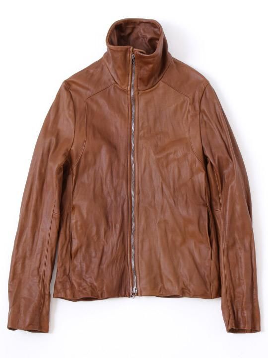 【予約商品】TROVE / SOLUMN LEATHER BLOUSON / CAMEL photo