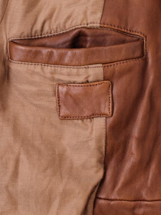 【予約商品】TROVE / SOLUMN LEATHER BLOUSON / CAMEL photo