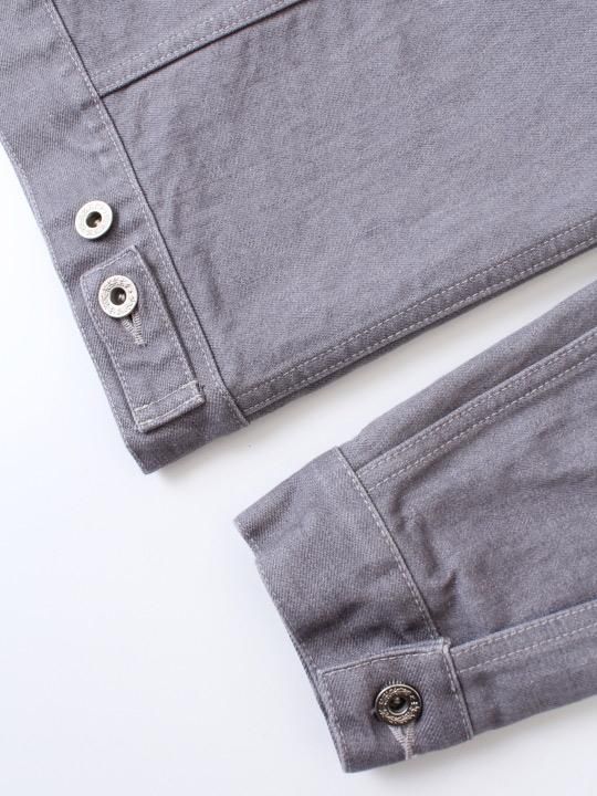 TROVE / TIDY BLOUSON ( ONE WASH ) / GRAY photo